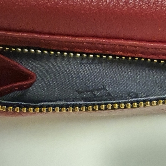 Cole Haan Tech Snap Wallet Red / Black NWT - Picture 7 of 15